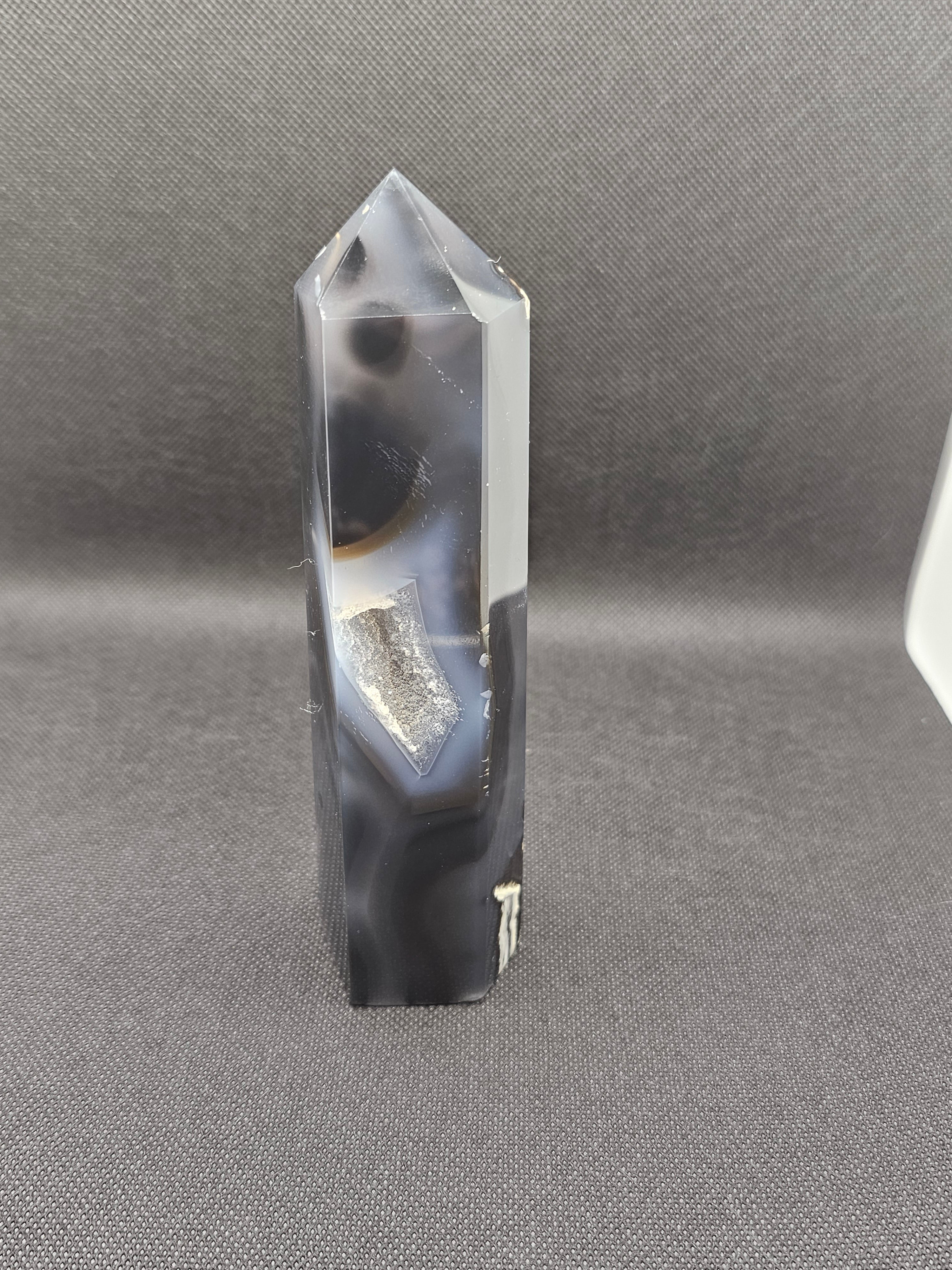 Volcano Agate Tower – Lunar Luxuries Crystals